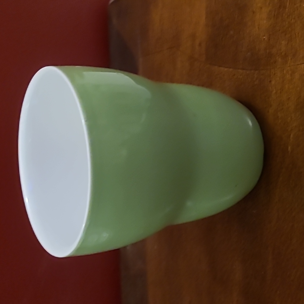Starbucks Coffee Mug Tea Cup Green Vintage 2008